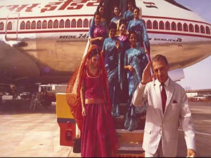 Tata airlines with Jrd tata