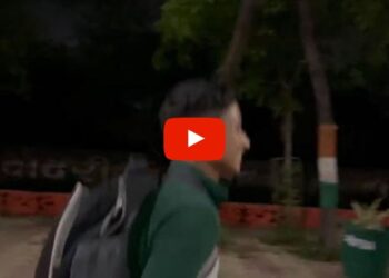 मुलगा धावतो रोज 10 किलोमीटर..वायरल वीडियो आणि त्याचा ध्येय वेडा सराव…