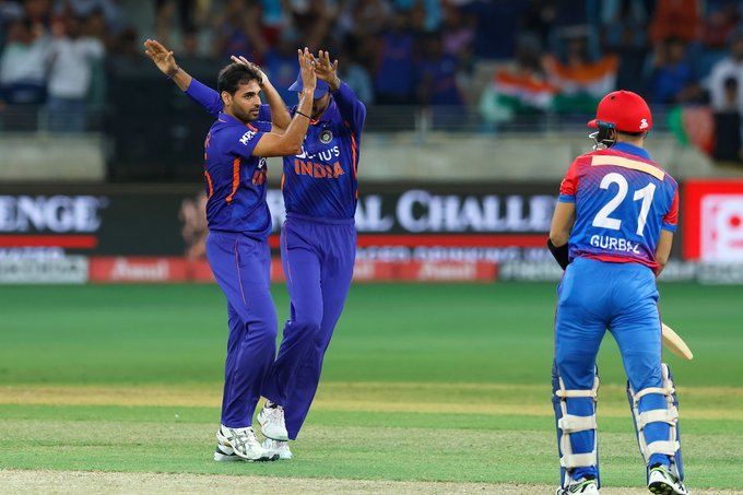 bhuvneshwar kumar against afganistan 5 wicket haul